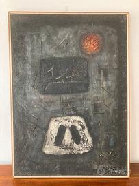 Olio su tela “Enigmi” di  Giorgio Valenzin