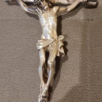 crocifisso placcato argento 