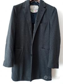 cappotto grigio come nuovo