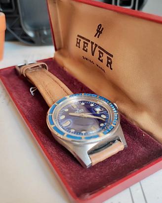 Skin diver Hever 200MT del 1970 lunetta bachelite 