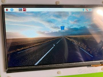 Raspberry Pi 3 B+ Display Touch 7" + Audio mini pc