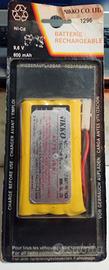 Batterie ricaricabili al Ni-Cd 9,6 V,600 mAh -Nikk