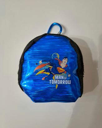 mini astuccio a forma di zaino, con matita e gomma
