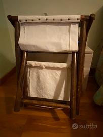 Sedia tipo regista vintage anni 40