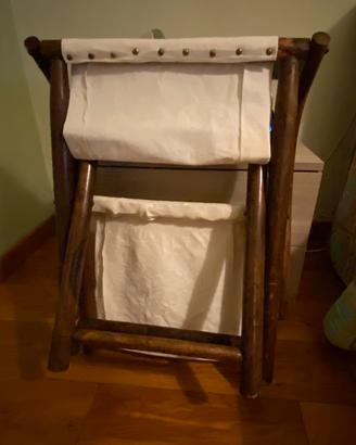 Sedia tipo regista vintage anni 40
