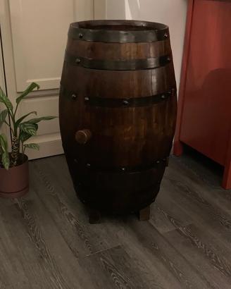 Stupendo barile  mobile bar originale 1980