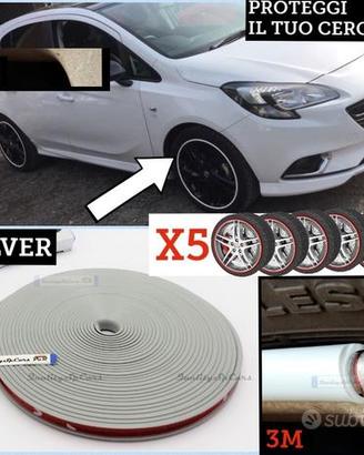 POTEZIONE CERCHI in lega per OPEL Bordino Bianco