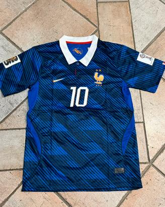 Maglia Francia Mbappé 10 Nike Taglia L Nuova