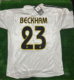 Maglia Real Madrid Beckham #23 Vintage Anni 2000