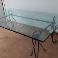 tavolo in cristallo