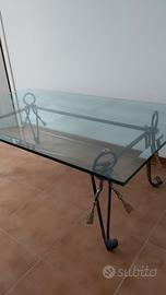 tavolo in cristallo