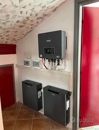 Impianto solare fotovoltaico 8kw + batteria 15kwh