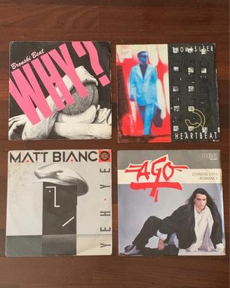 Disco Anni 80 - Set quattro 45 giri vinile