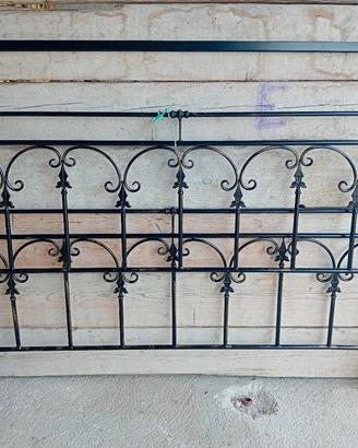 Letto matrimoniale in ferro battuto 