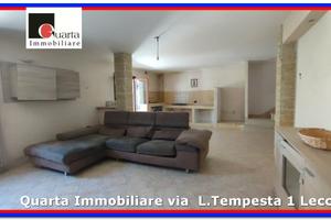 Appart. su 2 livelli, taverna e giardino e box
