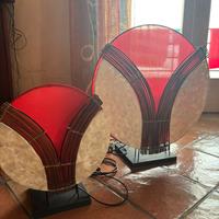 Coppia di lampade coordinate - Stile etnico