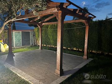 Struttura per esterno in legno