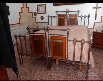Letto in ferro battuto 