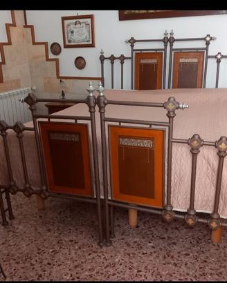 Letto in ferro battuto 