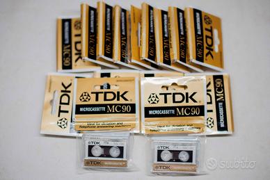 TDK MC 90 Micro Cassette 15pezzi