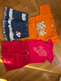 Set abbigliamento bambina 6 anni
