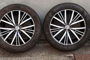 4 cerchi Volkswagen 17” + gomme ESTIVE 215/55 R17