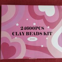 Kit perline e  altri accessori per gioielli.