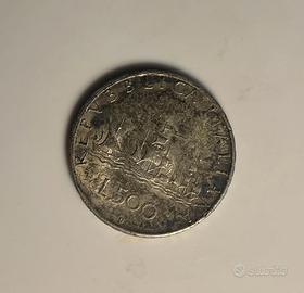 Italia 500 lire "Caravelle" Argento 11g 1958