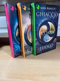 Libri. Trilogia fantasy NEVE COME CENERE