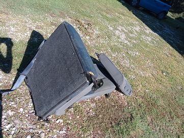 sedili posteriori car break in velluto integri