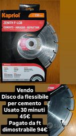 disco flessibile per cemento pietre