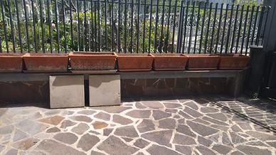 Vasi e fioriere di terracotta