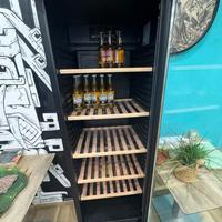 Frigo illuminato per esposizione vini e birre