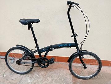 bici pieghevole come nuova
