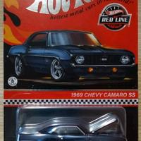 Hot Wheels 1969 Chevy Camaro SS RLC Real Riders.

