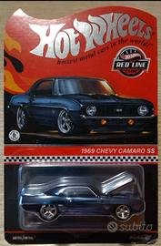Hot Wheels 1969 Chevy Camaro SS RLC Real Riders.


