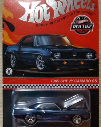 Hot Wheels 1969 Chevy Camaro SS RLC Real Riders.


