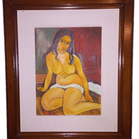 Seated Nude Amedeo Modigliani