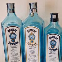 bottiglie vuote gin Bombay