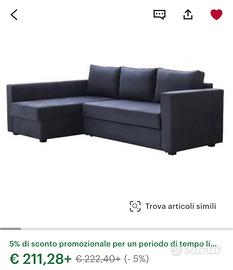 Copri divano ikea manstand