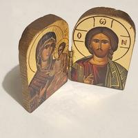 Icona religiosa Madonna e Bambino Gesù