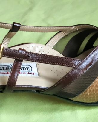 Sandalo donna cuoio Valleverde