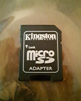 ADATTATORE DA MICRO SD A SD  MARCA KINGSTON