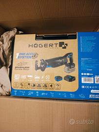 Hogert Technik Set sega a gattuccio a batteria 18V