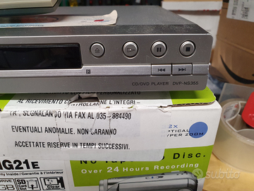 CD/DVD player Sony mod.DVP-NS355
