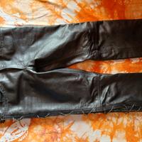 Pantaloni uomo vera pelle.