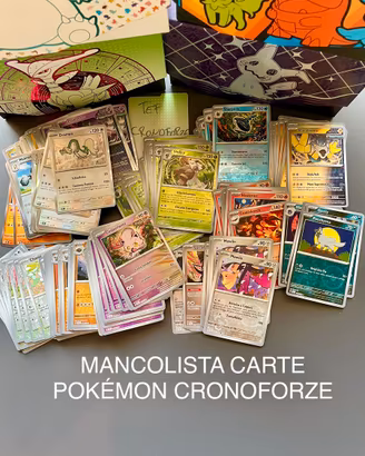 Completo Mancolista Pokemon Cronoforze TEF