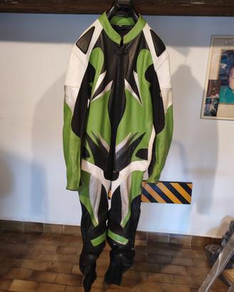 Tuta Moto in Pelle VIBRER Collection - Taglia 56 -
