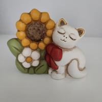 Gatto con girasole Thun