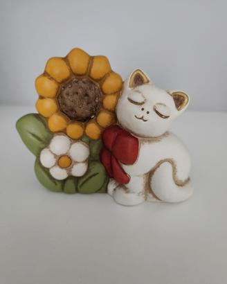 Gatto con girasole Thun